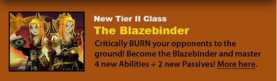 Blazebinder Class