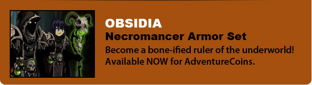 Obsidia - Necromancer Armor Set