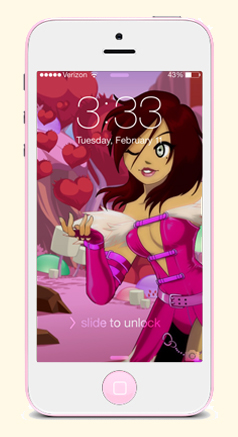 Beleen Valentines Day iphone wallpaper