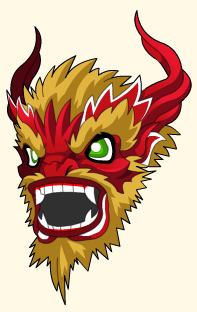 chinese new year dragon helm