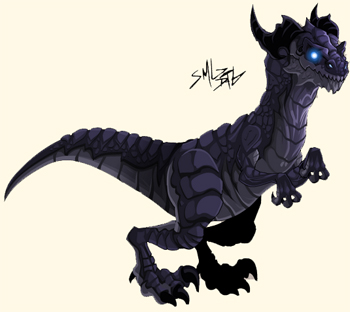 Dage Legion Raptor in online adventure game AQW