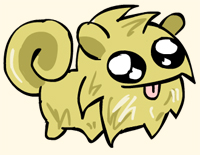 Derpy Daimyo Artix dog