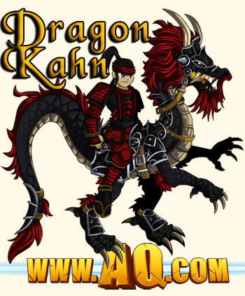 Dragon Kahn Rider for DragonCon in AdventureQuest Worlds