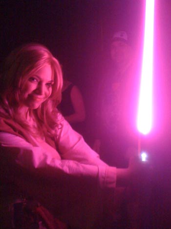 Jemini as Jedi Barbi