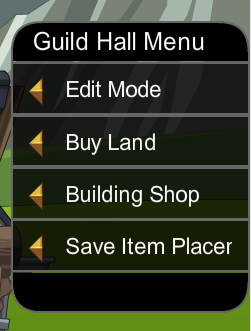 Guild Hall Menu