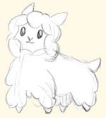 Alpaca Sketch Doodle by Jemini