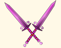 Pink Default Daggers