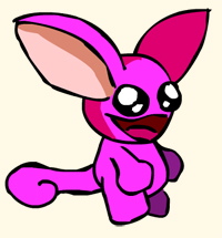 Derp pink moglin on your back