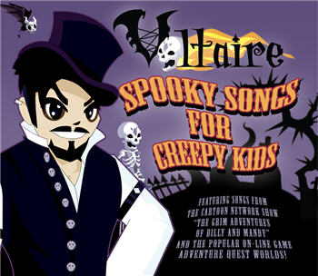 Voltaire Spooky Songs for Creepy Kids