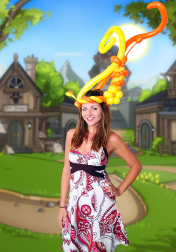 ascot balloon hat aqworlds beleen in real life