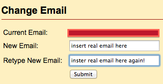 insert real email